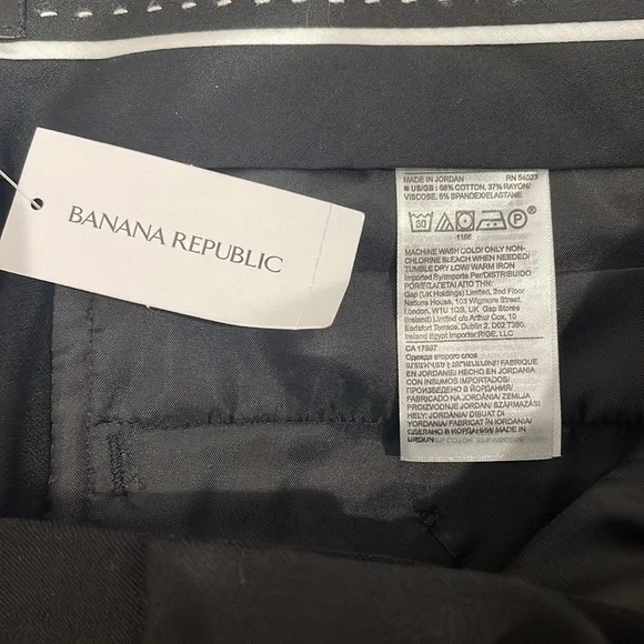 Banana Republic Black Pants, Size 12 - Picture 7 of 11
